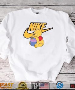 Nike Logo Mix Winnie The Pooh Disney Character Unisex Sweatshirt