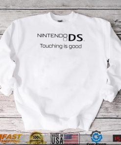 Nintendo DS touching is good retro shirt