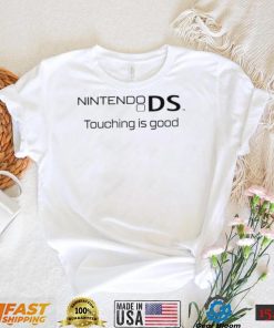 Nintendo DS touching is good retro shirt