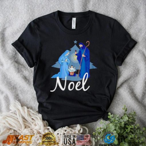 Noel Christmas Advent Nativity Scene North Star Baby Shirt