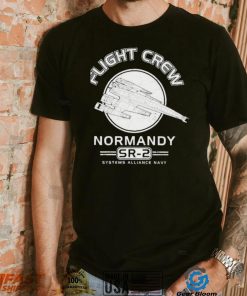 Normandy Sr2 Flight Crew System Alliance Navy Mass Effect Shirt