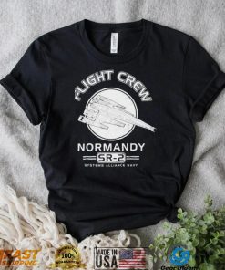 Normandy Sr2 Flight Crew System Alliance Navy Mass Effect Shirt