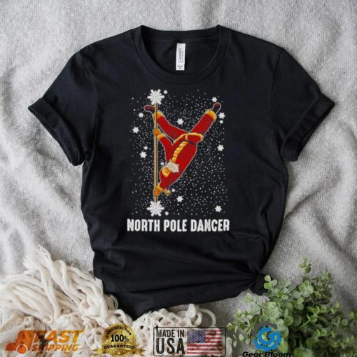 North Pole Dance Santa Claus Christmas Shirt