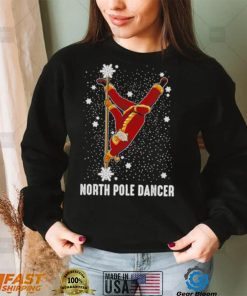 North Pole Dance Santa Claus Christmas Shirt