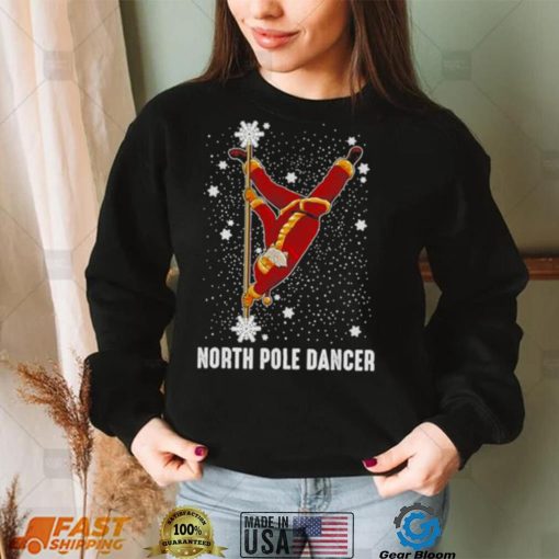 North Pole Dance Santa Claus Christmas Shirt