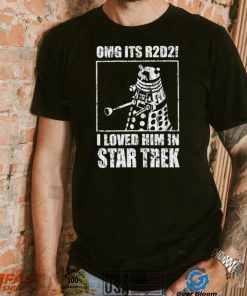 OMG it’s R2D2 I loved him in Star Trek art shirt