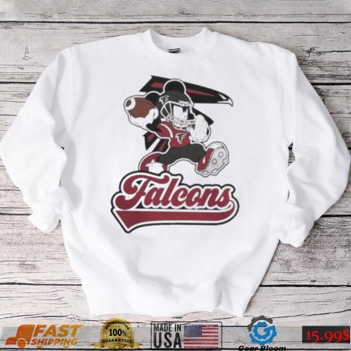 Mickey Mouse Player Atlanta Falcons T Shirt