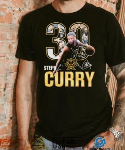 Official 30 Steph Curry Golden State Warriors Signatures Shirt