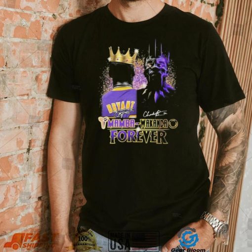 Official Mamba Wakanda Lakers Forever Signatures Shirt