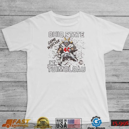 Ohio State Buckeyes J.T. Tuimoloau Game Wrecker shirt