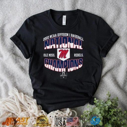 Ole Miss Rebels 2022 Ncaa Division Baseball World Series T Shirt National Champions