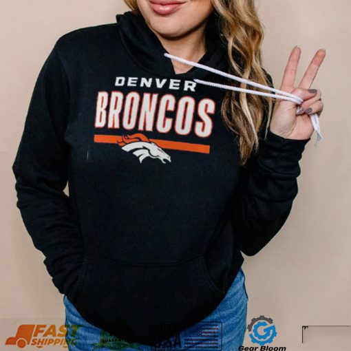 Orange Logo Denver Broncos T Shirt