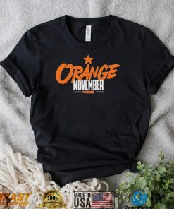 Orange November Houston Astros 2022 World Champs Shirt
