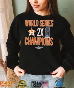 Houston Astros Two Time World Series Champions Shirt