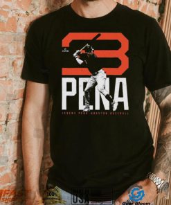 Jeremy Pena Houston Astros Bold Number 2022 Shirt