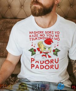 Padoru Padoru Text Merry Christmas Everyone Shirt