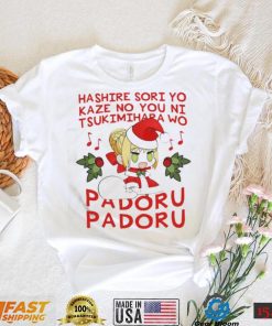 Padoru Padoru Text Merry Christmas Everyone Shirt