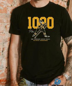 Patrice Bergeron 1,000 Points Shirt