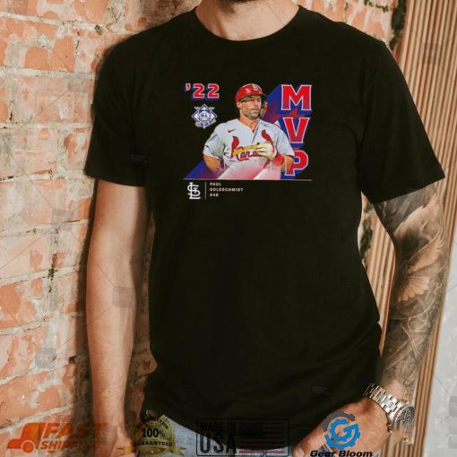 Paul Goldschmidt St. Louis Cardinals 2022 N.L. MVP shirt