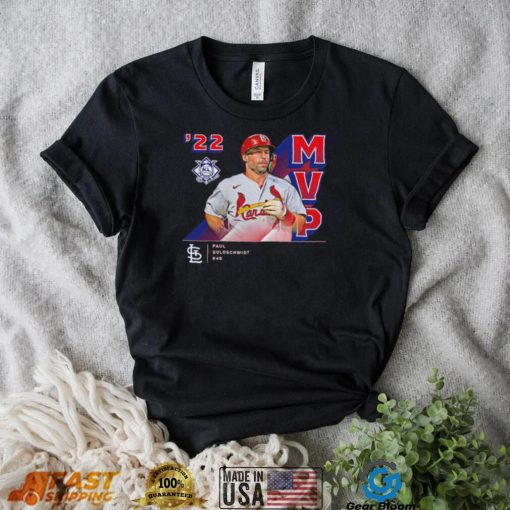 Paul Goldschmidt St. Louis Cardinals 2022 N.L. MVP shirt