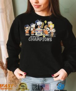 Peanuts Characters Houston Astros World Series Champions 2022 Shirt