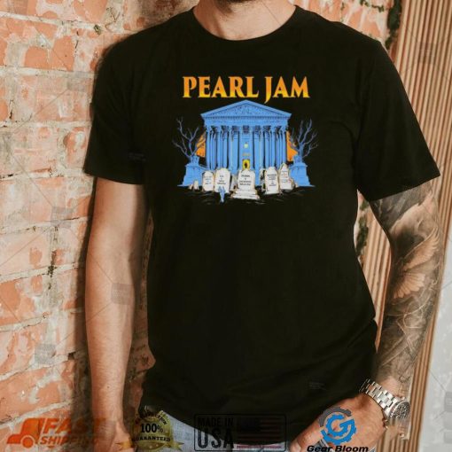 Pearl Jam 2022 Halloween t shirt