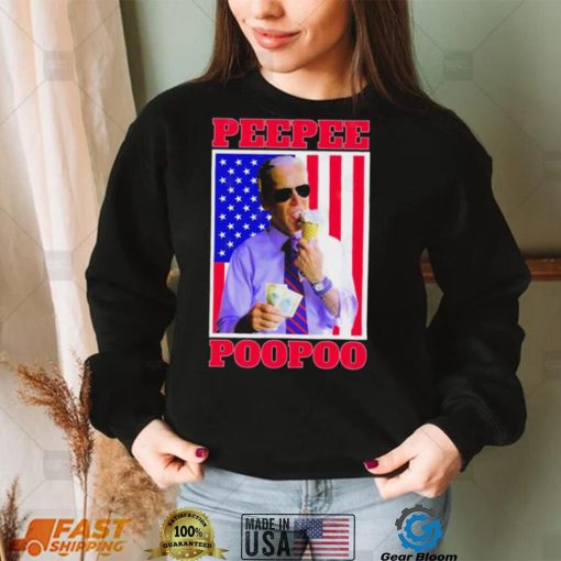 PeePee PooPoo.Funny Biden Meme T Shirt