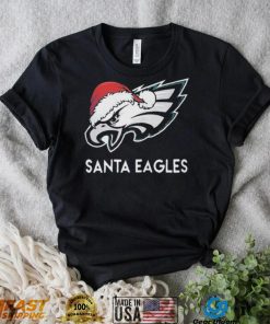 Philadelphia Eagles Santa Eagles NFL Logo Christmas Shirt