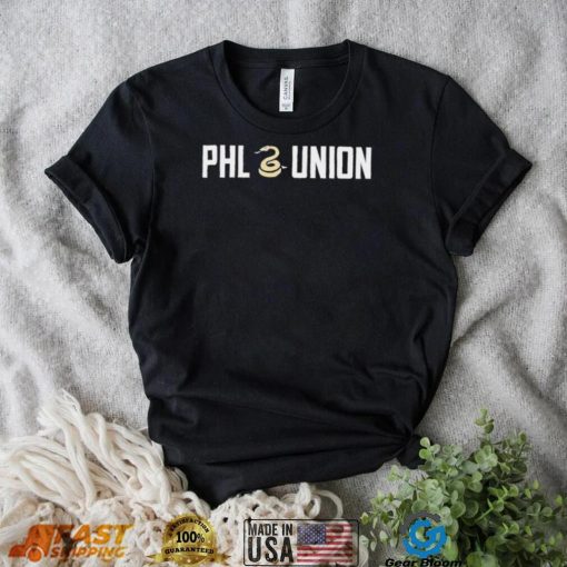 Philadelphia Phl Union logo shirt