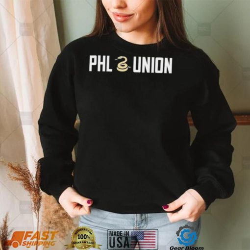 Philadelphia Phl Union logo shirt