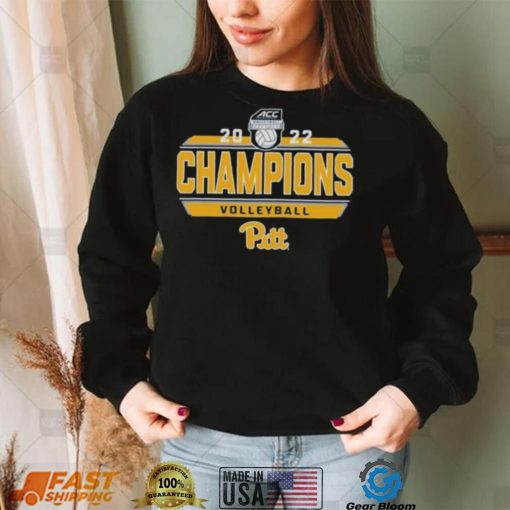 Pitt Panthers ACC Volleyball Champions 2022 shirt