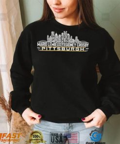 Pittsburgh Hockey Team All Time Legends, Pittsburgh City Skyline Shirt