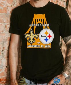 Pittsburgh Steelers vs New Orleans Saints Bridge Acrisure Stadium Game Day 2022 shirt