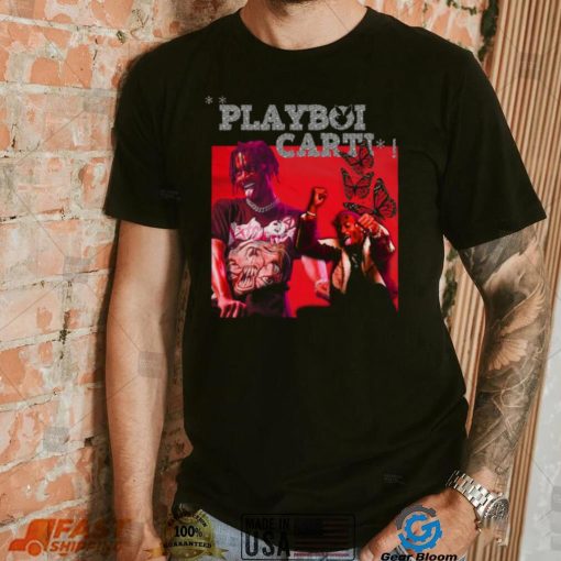 Playboi carti butterfly shirt