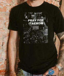 Pray for Itaewon Halloween Festival Korea 29.10.22 remember shirt