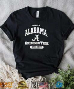 Property of Alabama Crimson Tide athletics T Shirt