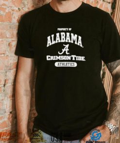 Property of Alabama Crimson Tide athletics T Shirt