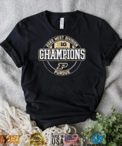 Purdue Boilermakers 2022 Big Ten West Division Champions Shirt