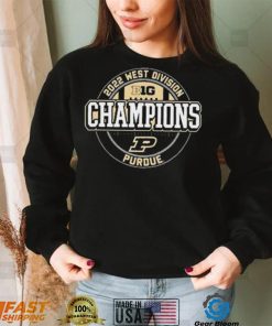 Purdue Football West Division Football 2022 Champions Shirt