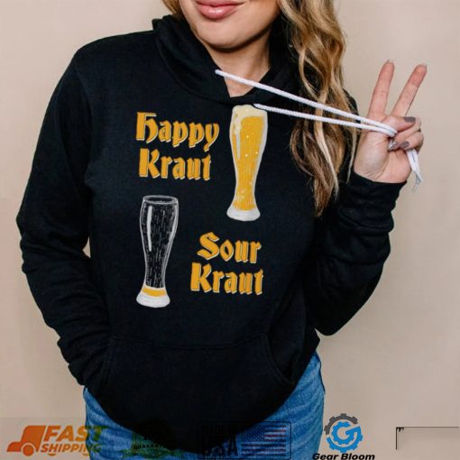 Happy kraut sour kraut oktoberfest with empty pint 2022 shirt