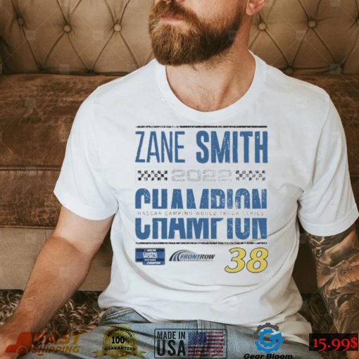 Zane Smith 2022 NASCAR Camping World Truck Series Champion T Shirt