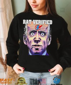 Rat Verified Anti Joe Biden Shirt