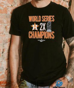 Houston Astros Two Time World Series Champions Shirt