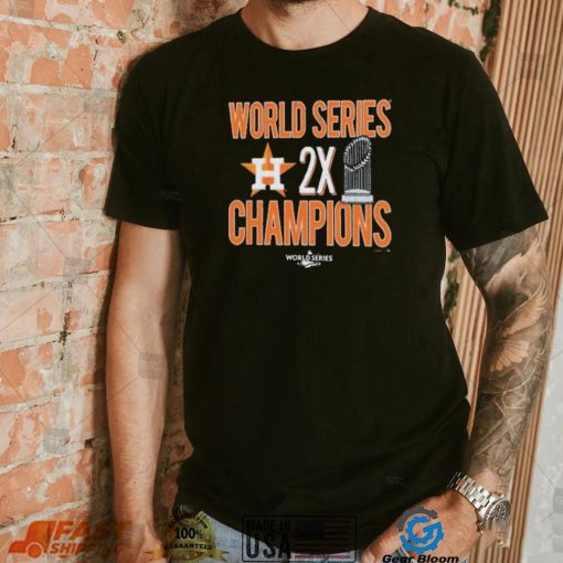 Houston Astros Two Time World Series Champions Shirt