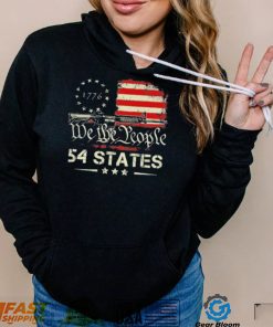 We The People 54 States American Flag Shirt