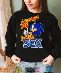 Sonic Always Pee After Sex T Shirt