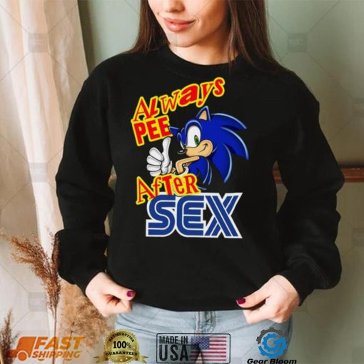 Sonic Always Pee After Sex T Shirt