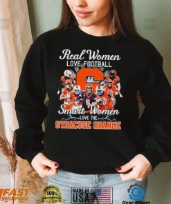 Real Women Love Football Smart Women Love The Syracuse Orange Shirt