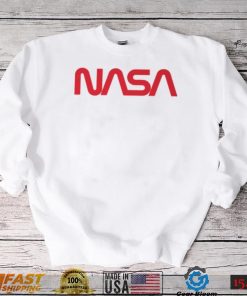 Red Big Logo Nasa T Shirt