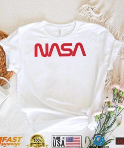 Red Big Logo Nasa T Shirt